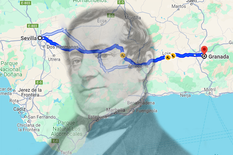 SEVILLA – GRANADA, LA RUTA DE WASHINGTON IRVING